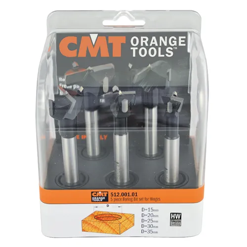 CMT C512 Colt fúró készlet 5db, D15-20-25-30-35 HW (Kicsomagolt)