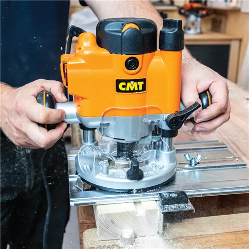CMT 8E Felsőmaró 1000 W, Tokmány 8 és 12mm (Használt)