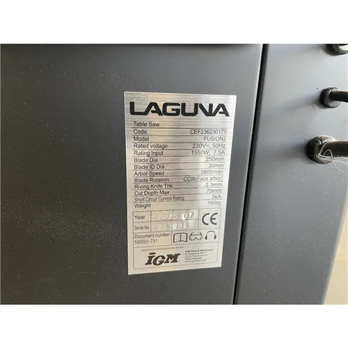 LAGUNA Fusion 2 mod.2022 Körfűrészgép (Használt)