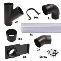 IGM PRO Elszívó tartozék készlet 100mm (Használt)