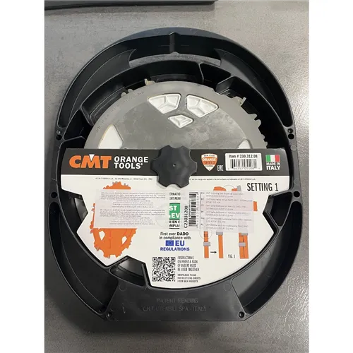 CMT hornyolótárcsa készlet DADO PRO - D203x6,2-20 d15,87 Z12 HW (Használt)