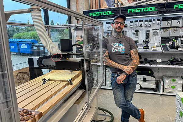 Paul Saliba az IGM Festool Roadshow-n 2025-ben